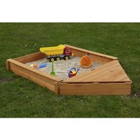 PROMADINO Sandkasten-Bugbox »Multi«, BxL: 140 cm x 120 cm, Kiefernholz honigbraun PROMADINO Sandkasten-Bugbox »Multi«, BxL: 140 cm x 120 cm, Kiefernholz honigbraun