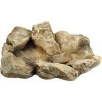 OASE Bachlaufelement, Linkskurve, Polyurethan (PU), sandfarben – braun OASE Bachlaufelement, Linkskurve, Polyurethan (PU), sandfarben – braun