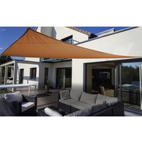 FLORACORD Dreiecksonnensegel, Breite: 460 cm – braun FLORACORD Dreiecksonnensegel, Breite: 460 cm – braun