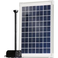 Mr. GARDENER Solarteichpumpe, 350 l/h – schwarz Mr. GARDENER Solarteichpumpe, 350 l/h – schwarz