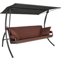 ANGERER FREIZEITMÖBEL Hollywoodschaukel »Elegance Joy«, 3-Sitzer, inkl. Auflagen – rot ANGERER FREIZEITMÖBEL Hollywoodschaukel »Elegance Joy«, 3-Sitzer, inkl. Auflagen – rot