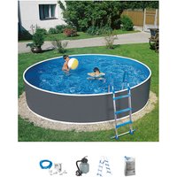MYPOOL Rundpool , rund, Ø x H: 360 x 90 cm – grau MYPOOL Rundpool , rund, Ø x H: 360 x 90 cm – grau