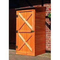 PROMADINO Geräteschrank, BxHxT: 78 x 163 x 78 cm, braun PROMADINO Geräteschrank, BxHxT: 78 x 163 x 78 cm, braun