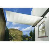 FLORACORD Sonnensegel, rechteckig, 420 x 140 cm – weiss Rabatt: 25 % FLORACORD Sonnensegel, rechteckig, 420 x 140 cm – weiss Rabatt: 25 %