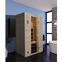 WEKA Infrarotkabine »Vaala 2« für 2 Personen, Fronteinstieg – beige WEKA Infrarotkabine »Vaala 2« für 2 Personen, Fronteinstieg – beige