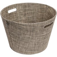 ADURO Holzkorb »Proline«, Ø: 45cm, Khaki, PET – gruen ADURO Holzkorb »Proline«, Ø: 45cm, Khaki, PET – gruen