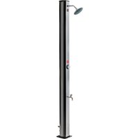 GRE Solardusche, Kunststoff, mit 35 l-Tank – schwarz GRE Solardusche, Kunststoff, mit 35 l-Tank – schwarz