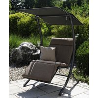 ANGERER FREIZEITMÖBEL Hollywoodschaukel »Swing Smart«, 1-Sitzer, inkl. Auflagen – braun ANGERER FREIZEITMÖBEL Hollywoodschaukel »Swing Smart«, 1-Sitzer, inkl. Auflagen – braun