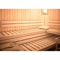 KARIBU Rückenlehne, natur, geeignet für: Karibu Saunen, natur – beige KARIBU Rückenlehne, natur, geeignet für: Karibu Saunen, natur – beige