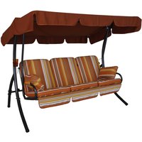 ANGERER FREIZEITMÖBEL Hollywoodschaukel »Comfort«, 3-Sitzer, inkl. Auflagen – orange ANGERER FREIZEITMÖBEL Hollywoodschaukel »Comfort«, 3-Sitzer, inkl. Auflagen – orange