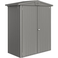 BIOHORT Gerätehaus »Europa«, Stahl, BxHxT: 172 x 196 x 84 cm (Außenmaße) – grau BIOHORT Gerätehaus »Europa«, Stahl, BxHxT: 172 x 196 x 84 cm (Außenmaße) – grau