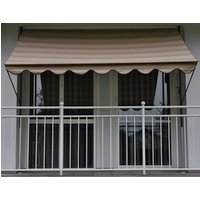 ANGERER FREIZEITMÖBEL Klemmmarkise, BxT: 400×150 cm, beige gestreift ANGERER FREIZEITMÖBEL Klemmmarkise, BxT: 400×150 cm, beige gestreift