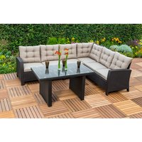 MERXX Gartenmöbel »Salerno«, 6 Sitzplätze, Stahl, inkl. Auflagen – braun Rabatt: 38 % MERXX Gartenmöbel »Salerno«, 6 Sitzplätze, Stahl, inkl. Auflagen – braun Rabatt: 38 %