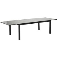 MERXX Ausziehtisch »Trivero«, BxHxT: 200 x 75 x 110 cm, Tischplatte: Sicherheitsglas – grau MERXX Ausziehtisch »Trivero«, BxHxT: 200 x 75 x 110 cm, Tischplatte: Sicherheitsglas – grau