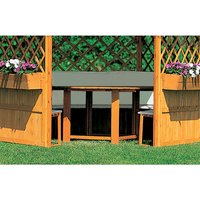 PROMADINO Sitzauflage, BxH: 121 x 3 cm, beige, Baumwolle PROMADINO Sitzauflage, BxH: 121 x 3 cm, beige, Baumwolle