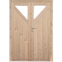 Doppeltür »Kimi 40«, Kiefernholz, Natur – beige Doppeltür »Kimi 40«, Kiefernholz, Natur – beige