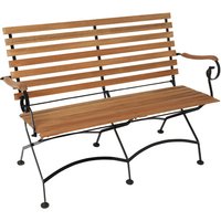 MERXX Bank »Schloßgarten«, Holz, 2-Sitzer, BxHxT: 125 x 85 x 58 cm – braun Rabatt: 17 % MERXX Bank »Schloßgarten«, Holz, 2-Sitzer, BxHxT: 125 x 85 x 58 cm – braun Rabatt: 17 %