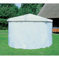 PROMADINO Wetterschutzumhang, BxHxT: 595 x 162 x 1 cm, weiß, Polyethylen (PE) – weiss PROMADINO Wetterschutzumhang, BxHxT: 595 x 162 x 1 cm, weiß, Polyethylen (PE) – weiss