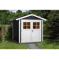 WEKA Gartenhaus »224 Gr.1«, Holz, BxHxT: 260 x 227 x 209 cm (Außenmaße inkl. Dachüberstand) - grau |  Holz  |  4,29 m² WEKA Gartenhaus »224 Gr.1«, Holz, BxHxT: 260 x 227 x 209 cm (Außenmaße inkl. Dachüberstand) - grau |  Holz  |  4,29 m²