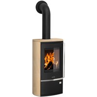 JUSTUS Kaminofen »Reno R«, sandstein, Sandstein, 6 kW, Dauerbrand geeignet – schwarz (Rabatt: 50 %) JUSTUS Kaminofen »Reno R«, sandstein, Sandstein, 6 kW, Dauerbrand geeignet – schwarz (Rabatt: 50 %)