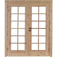 Doppeltür »Lars 58 Iso«, Kiefernholz, Natur – beige Doppeltür »Lars 58 Iso«, Kiefernholz, Natur – beige