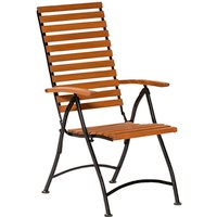 MERXX Klappstuhl »Schlossgarten«, BxTxH: 55 x 107 x 109 cm, Stahl/ Eukalyptusholz – beige Rabatt: 38 % MERXX Klappstuhl »Schlossgarten«, BxTxH: 55 x 107 x 109 cm, Stahl/ Eukalyptusholz – beige Rabatt: 38 %