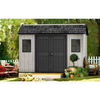KETER Gartenhaus »Oakland 1175«, Kunststoff, BxHxT: 342 x 254 x 210 cm (Außenmaße) – grau KETER Gartenhaus »Oakland 1175«, Kunststoff, BxHxT: 342 x 254 x 210 cm (Außenmaße) – grau