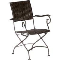 MERXX Stapelsessel »Siena«, BxTxH: 62 x 65 x 99 cm, Aluminium/ Textil/ Akazienholz – schwarz Rabatt: 38 % MERXX Stapelsessel »Siena«, BxTxH: 62 x 65 x 99 cm, Aluminium/ Textil/ Akazienholz – schwarz Rabatt: 38 %