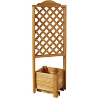 PROMADINO Eckelement, BxH: 38 x 140 cm, honig, Kiefernholz – braun PROMADINO Eckelement, BxH: 38 x 140 cm, honig, Kiefernholz – braun