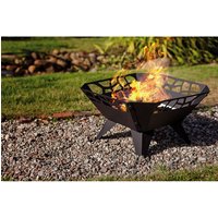 DOBAR Feuerschale, Höhe: 30 cm, schwarz DOBAR Feuerschale, Höhe: 30 cm, schwarz