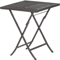 Klapptisch »Samos«, BxHxL: 60 x 71 x 60 cm, Tischplatte: Stahl – grau Rabatt: 33 % Klapptisch »Samos«, BxHxL: 60 x 71 x 60 cm, Tischplatte: Stahl – grau Rabatt: 33 %