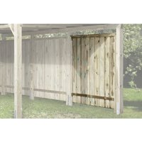 WEKA Seitenwand, Breite: 181 cm – braun WEKA Seitenwand, Breite: 181 cm – braun