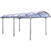 KGT Carport »Elbe«, Außenmaß BxT: 312 x 531 cm, silberfarben KGT Carport »Elbe«, Außenmaß BxT: 312 x 531 cm, silberfarben
