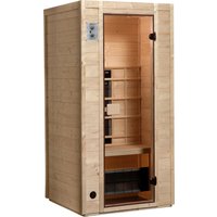 WEKA Infrarotkabine »Vaala 1« für 1 Person, Fronteinstieg – beige WEKA Infrarotkabine »Vaala 1« für 1 Person, Fronteinstieg – beige