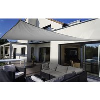 FLORACORD Dreiecksonnensegel, Breite: 460 cm – grau FLORACORD Dreiecksonnensegel, Breite: 460 cm – grau