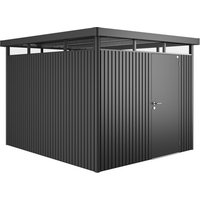 BIOHORT Gerätehaus »HighLine«, Stahl, BxHxT: 275 x 222 x 315 cm (Außenmaße inkl. Dachüberstand) – grau | Stahl Rabatt: 6 % BIOHORT Gerätehaus »HighLine«, Stahl, BxHxT: 275 x 222 x 315 cm (Außenmaße inkl. Dachüberstand) – grau | Stahl Rabatt: 6 %