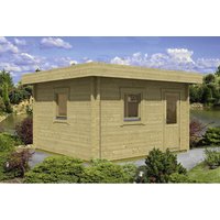 WOLFF FINNHAUS Saunahaus »Keijo«, BxTxH: 459 x 465 x 257 cm, ohne Ofen – beige WOLFF FINNHAUS Saunahaus »Keijo«, BxTxH: 459 x 465 x 257 cm, ohne Ofen – beige