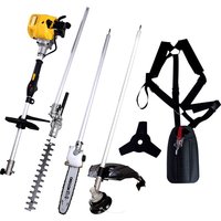 TEXAS Benzin-Motorsense »BCU33M«, Schnittkreis: 43 cm Faden / 25 cm Messer – gelb TEXAS Benzin-Motorsense »BCU33M«, Schnittkreis: 43 cm Faden / 25 cm Messer – gelb