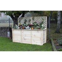 PROMADINO Hochbeet, Kiefernholz – beige PROMADINO Hochbeet, Kiefernholz – beige