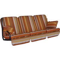 ANGERER FREIZEITMÖBEL Hollywoodschaukelauflage »Comfort«, bunt, Streifen, BxL: 180 x 56 cm ANGERER FREIZEITMÖBEL Hollywoodschaukelauflage »Comfort«, bunt, Streifen, BxL: 180 x 56 cm