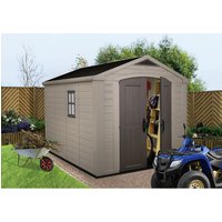 KETER Gartenhaus »Factor 8×11«, Kunststoff, BxHxT: 258 x 243 x 336 cm (Außenmaße) – beige KETER Gartenhaus »Factor 8×11«, Kunststoff, BxHxT: 258 x 243 x 336 cm (Außenmaße) – beige