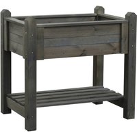 PROMADINO Kräuterbeet, Kiefernholz – grau PROMADINO Kräuterbeet, Kiefernholz – grau