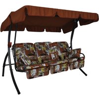 ANGERER FREIZEITMÖBEL Hollywoodschaukel »Comfort«, 3-Sitzer, inkl. Auflagen – bunt ANGERER FREIZEITMÖBEL Hollywoodschaukel »Comfort«, 3-Sitzer, inkl. Auflagen – bunt