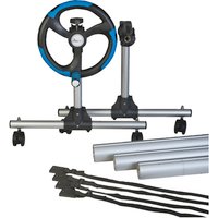 GRE Planenaufroller, Aluminium – grau GRE Planenaufroller, Aluminium – grau