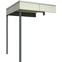 SKANHOLZ Schleppdach »Sydney, Perth, Melbourne, Brisbane 2«, Breite: 168 cm, Dach: Holz, telegrau | Holz SKANHOLZ Schleppdach »Sydney, Perth, Melbourne, Brisbane 2«, Breite: 168 cm, Dach: Holz, telegrau | Holz