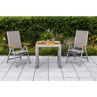 MERXX Ausziehtisch »Naxos«, mit Akazienholz-Tischplatte, BxTxH: 70 x 120 x 74 cm – beige Rabatt: 17 % MERXX Ausziehtisch »Naxos«, mit Akazienholz-Tischplatte, BxTxH: 70 x 120 x 74 cm – beige Rabatt: 17 %