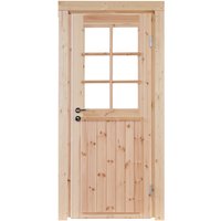 Einzeltür »Finn XL 70 Iso«, Kiefernholz, Natur – beige Einzeltür »Finn XL 70 Iso«, Kiefernholz, Natur – beige