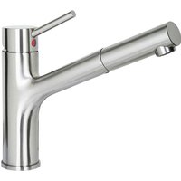 CORNAT Spültischarmatur »ZELINA«, Messing, matt, ⅜“, inkl. Ablaufgarnitur – silberfarben – Rabatt: 15 % CORNAT Spültischarmatur »ZELINA«, Messing, matt, ⅜“, inkl. Ablaufgarnitur – silberfarben – Rabatt: 15 %