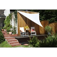 FLORACORD Dreiecksonnensegel, Breite: 360 cm – silberfarben FLORACORD Dreiecksonnensegel, Breite: 360 cm – silberfarben