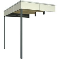 SKANHOLZ Schleppdach »Sydney, Perth, Melbourne, Brisbane 3 + 4«, Breite: 168 cm, Dach: Holz, telegrau SKANHOLZ Schleppdach »Sydney, Perth, Melbourne, Brisbane 3 + 4«, Breite: 168 cm, Dach: Holz, telegrau